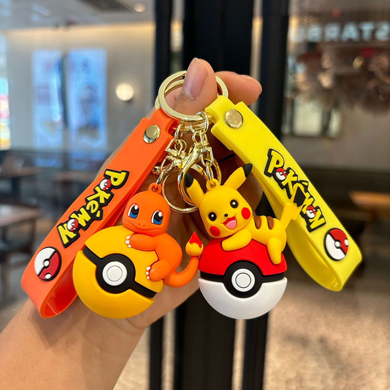 Pokeball Cosplay Prop - Llavero de Pokémon con Figuras de