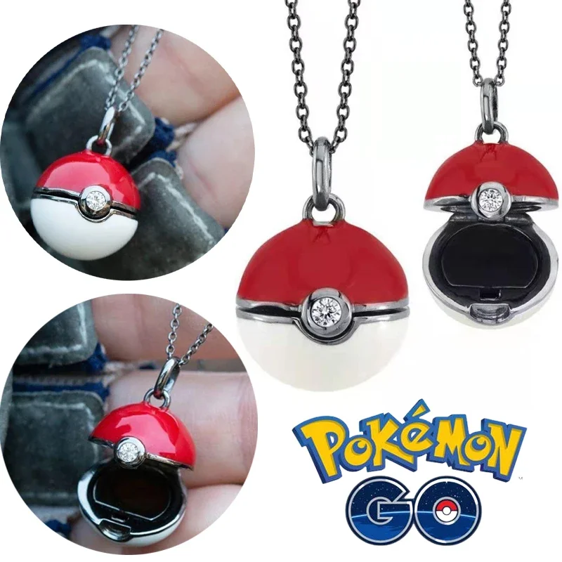 Pokeball Cosplay Prop - Poke Ball-collar con figura de Pokémon,