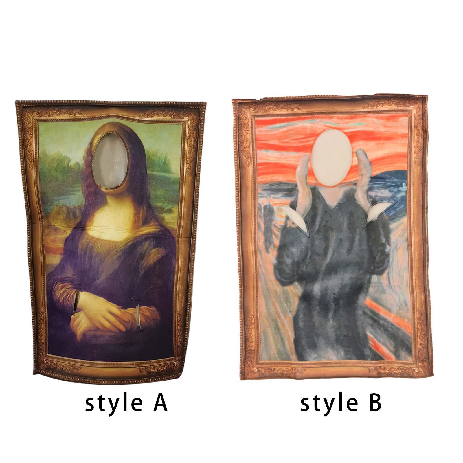 Cosplay Prop Painting - Disfraz de pintura de Halloween, ropa