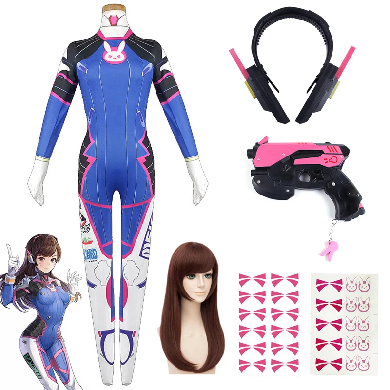 Dva Cosplay Prop - Overwatch-Disfraz de Cosplay de Dva para