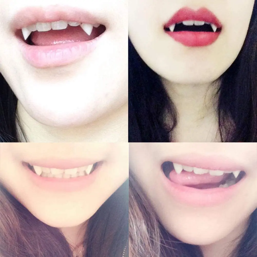 Colmillos de vampiro y dientes - Cosplay Props reseña y precio