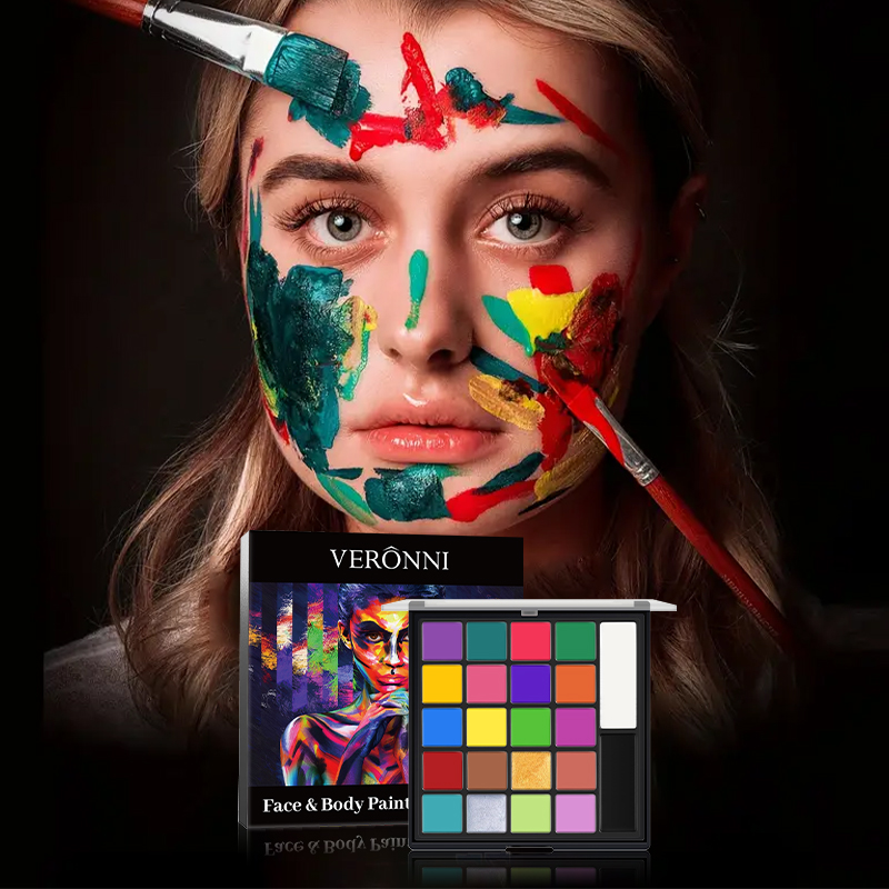 Paleta de pintura facial y cor - Cosplay Prop Paint reseña y precio