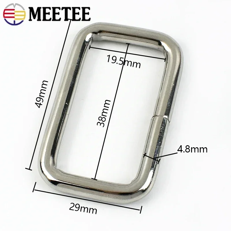 5/10/20 Piezas Hebillas Rectan - D Ring Strap reseña y precio