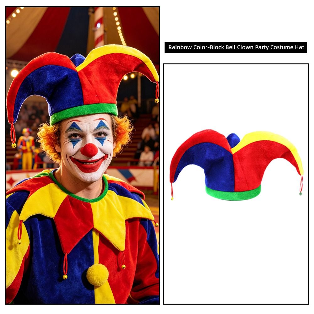 Gorro de Payaso Multicolor con - Free Cosplay Prop Patterns reseña y precio