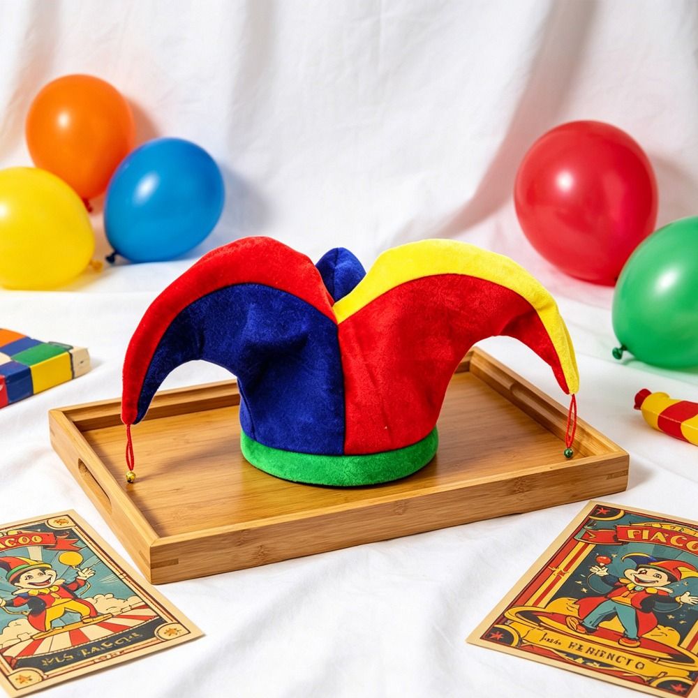 Gorro de Payaso Multicolor con - Free Cosplay Prop Patterns reseña y precio