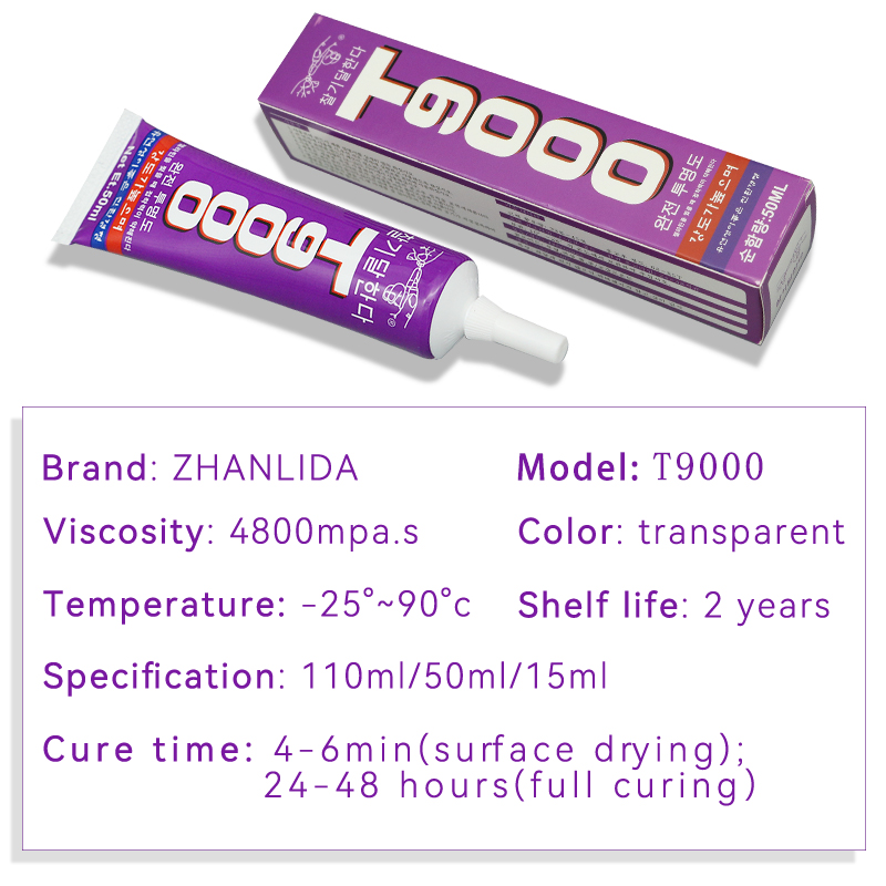 Pegamento transparente T9000,  - Contact Cement Glue reseña y precio