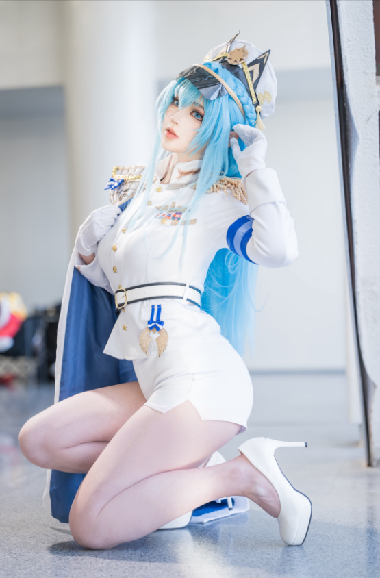 Disfraz de Anime Nikke Helm He - Cosplay Props reseña y precio