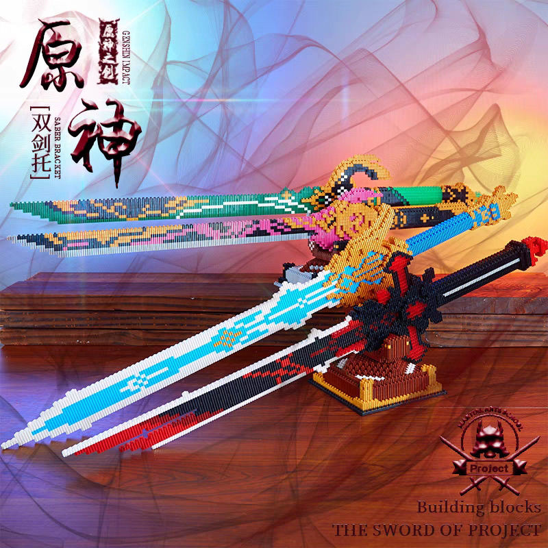 Genshin Impact Sword Building  - Cosplay Prop Building reseña y precio