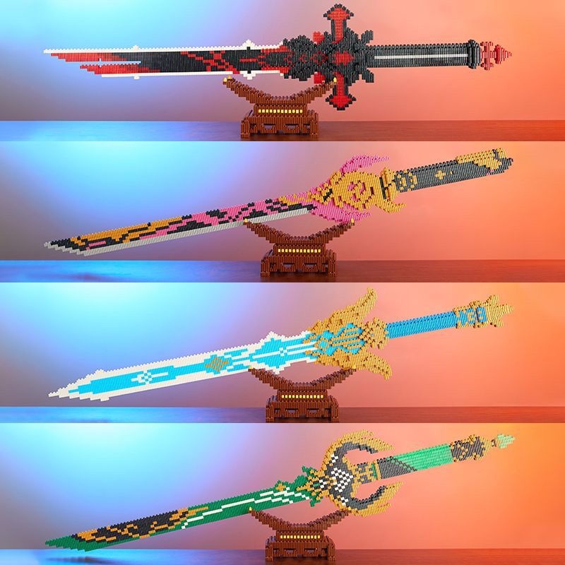 Genshin Impact Sword Building  - Cosplay Prop Building reseña y precio