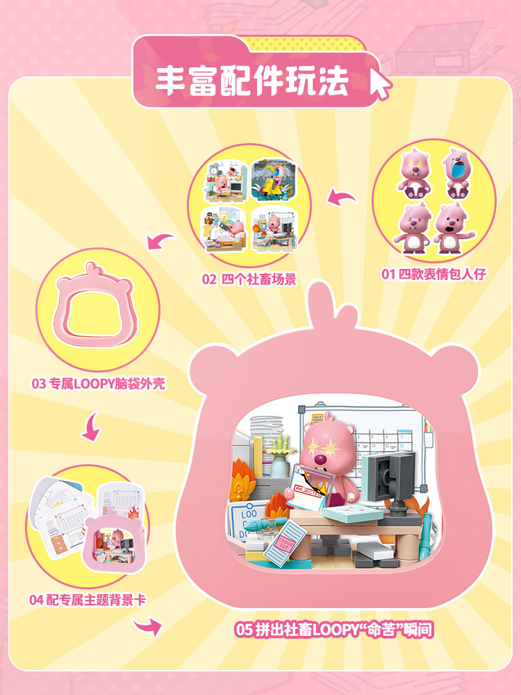 Keeppley 2026 Nuevo Loopy ‌    - Cosplay Prop Building reseña y precio