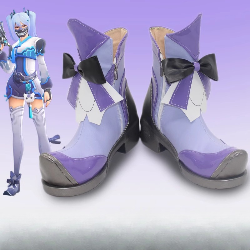 Zapatos de Cosplay de Anime DV - Dva Cosplay Prop reseña y precio