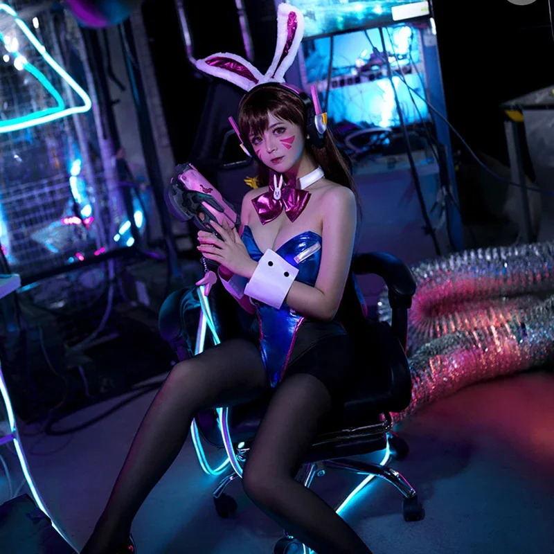 Overwatch-mono de conejito DVA - Dva Cosplay Prop reseña y precio