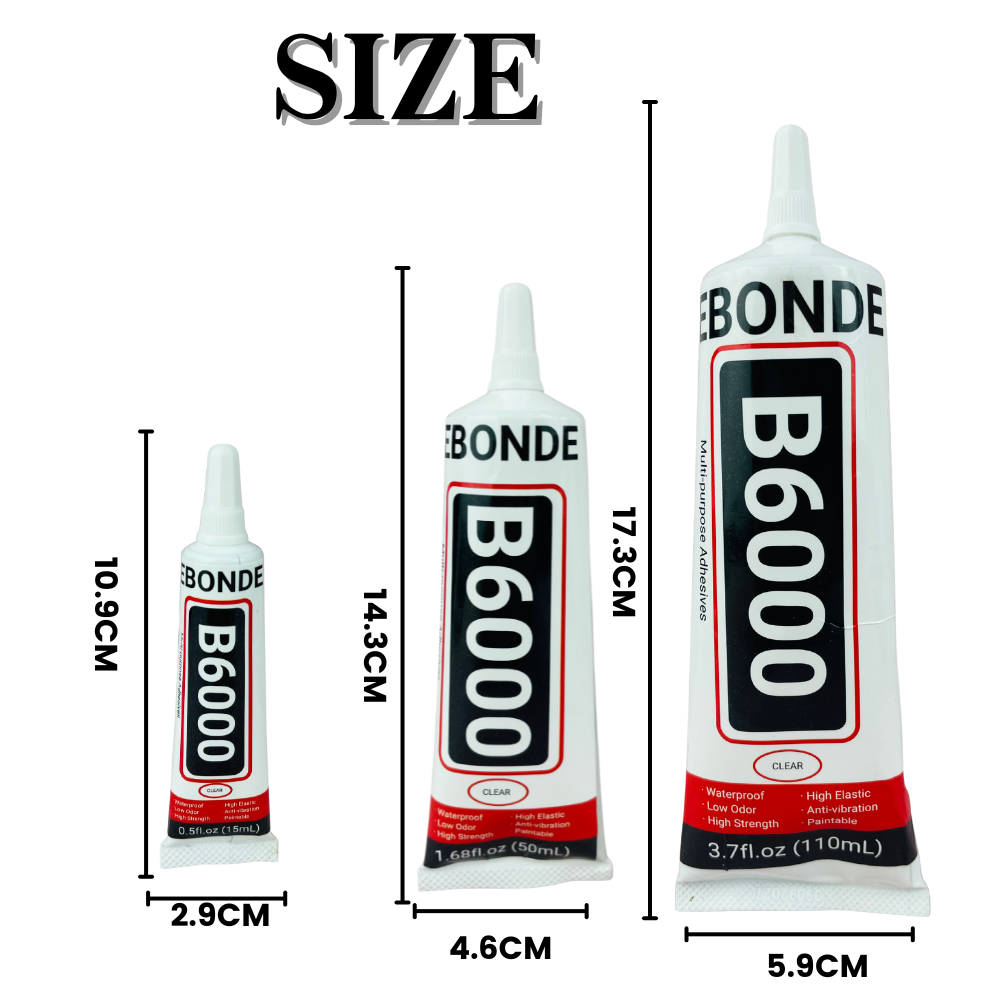 Adhesivo Transparente B6000 pa - Contact Cement Glue reseña y precio