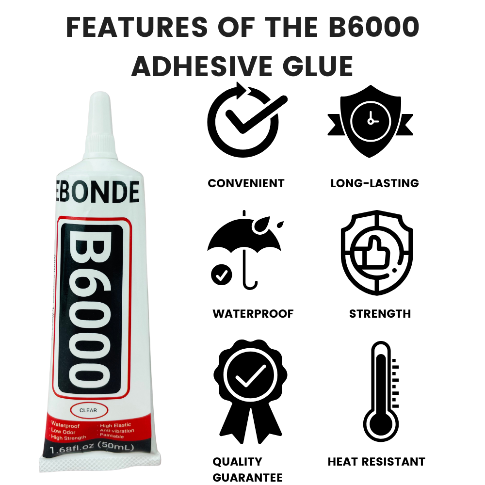 Adhesivo Transparente B6000 pa - Contact Cement Glue reseña y precio