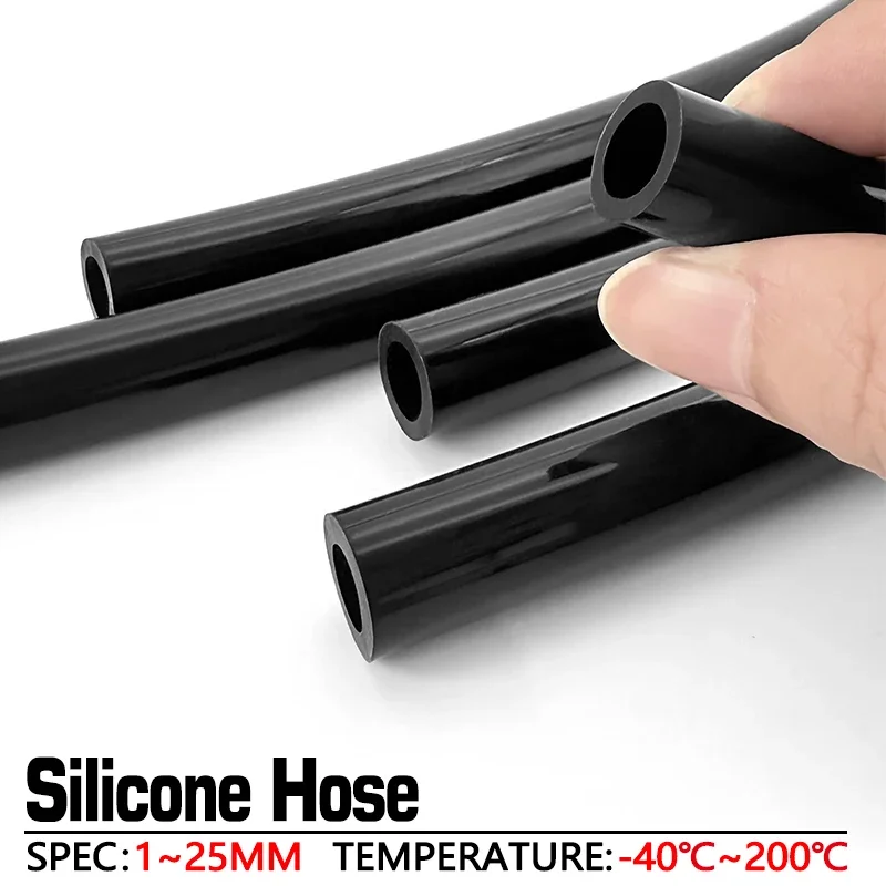 Manguera de silicona negra de  - Contact Cement Glue reseña y precio