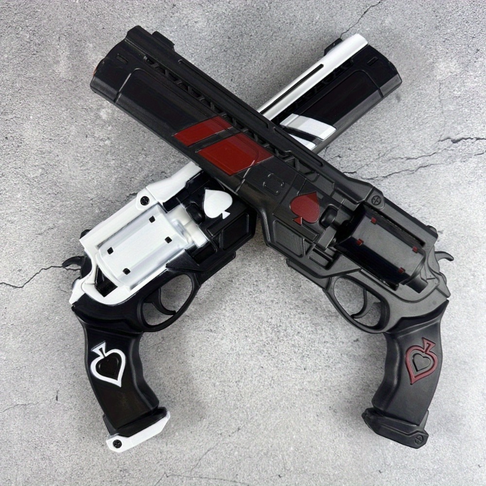 Pistola de PU de 15 pulgadas,  - Dva Cosplay Prop reseña y precio